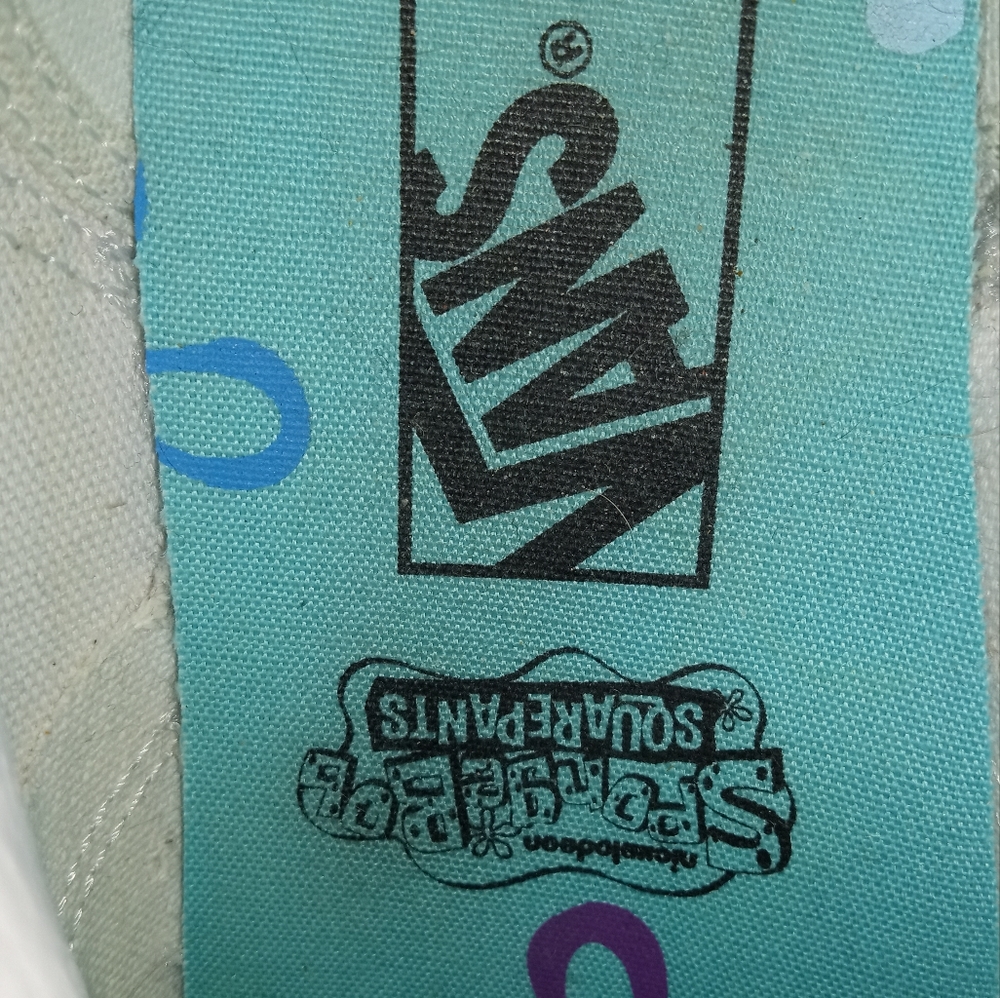 Vans Sponge Bob Square Pants Tennis Shoes. View 2
